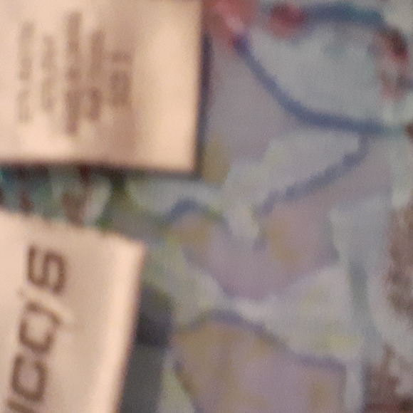 Chicos Multi Colored Top Size 2 - Picture 3 of 7